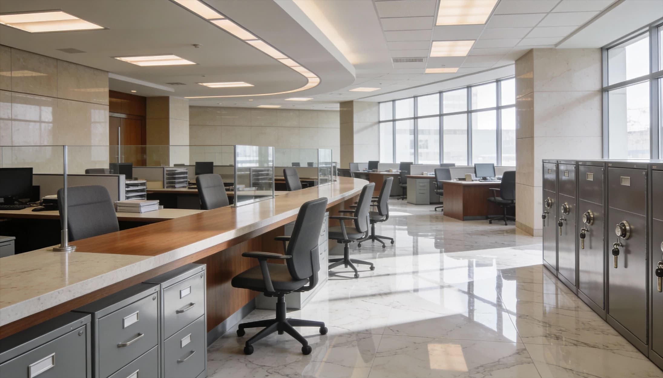 Clean professional office space